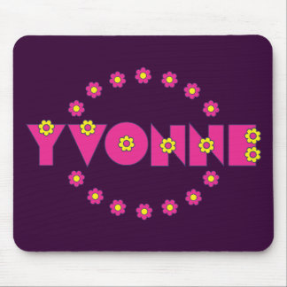 Yvonne Flores Pink Mouse Mat