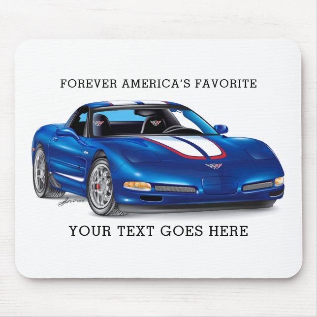 Z0SIX COMMEMORATIVE AUTOMOBILE ART MOUSE MAT (Front)