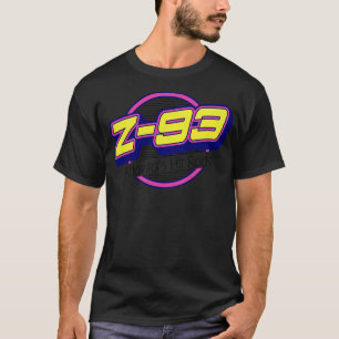 Z 93 Atlanta Hits Retro Defunct Radio Station T-Shirt
