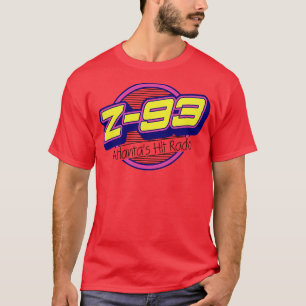 Z 93 Atlanta Hits Retro Defunct Radio Station T-Shirt