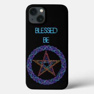 Z Colourful Pentagram Symbol Pagan Wicca New Age iPhone 13 Case