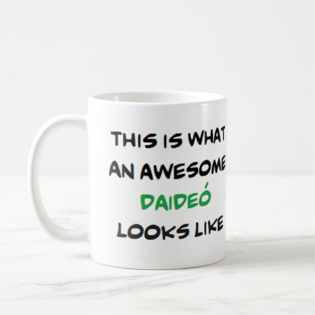 z daideo, awesome coffee mug (Left)