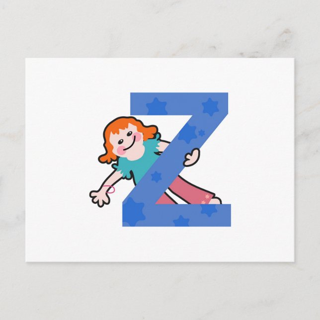Z is for... postcard (Front)
