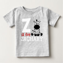 Z is for Zachary & Kids Name Personalised