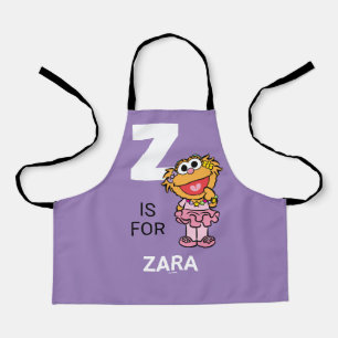 Z is for Zoe   Add Your Name Apron