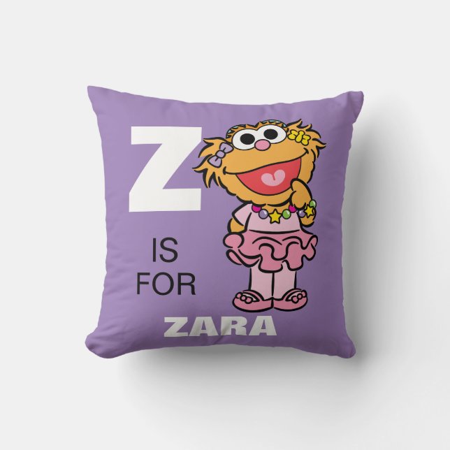 Z is for Zoe | Add Your Name Cushion (Front)