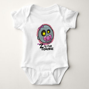 "Z" is for Zombie with Pacifier (girls) Creeper