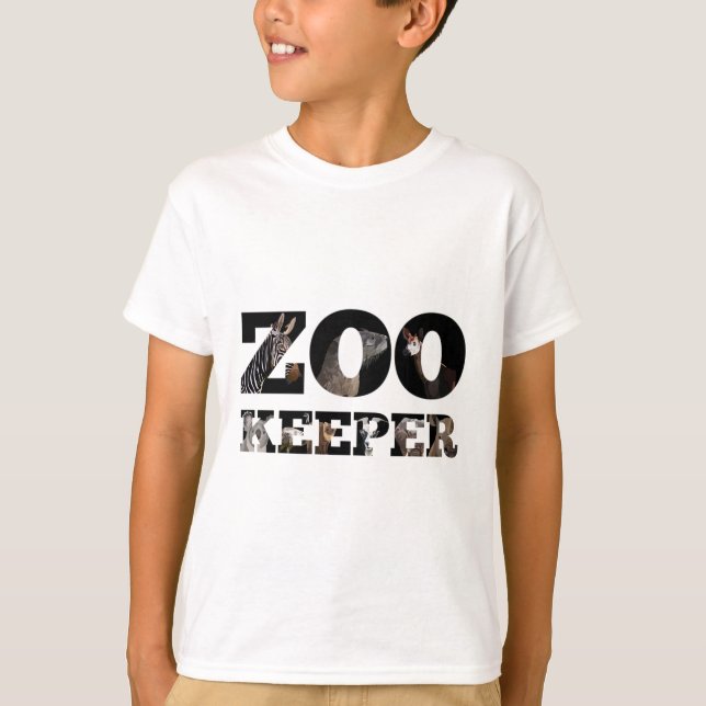 Z is for Zookeeper T-Shirt (Front)