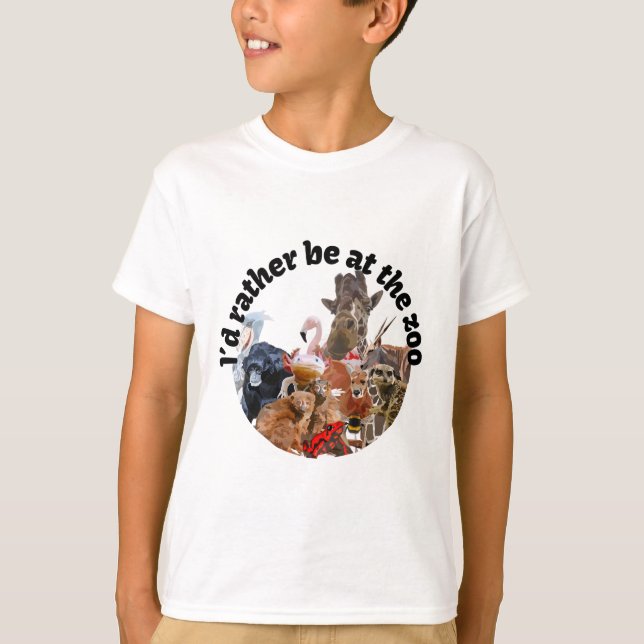 Z is for Zookeeper T-Shirt (Front)