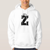 Z, letter with eyeballs