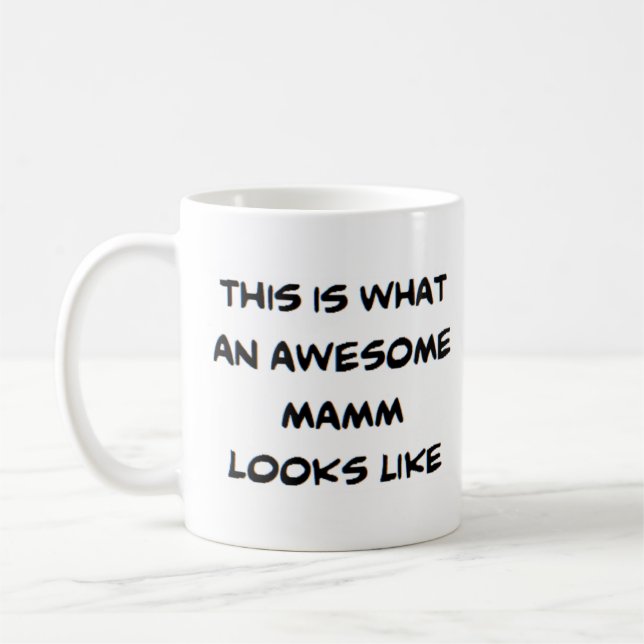 z mamm, awesome coffee mug (Left)