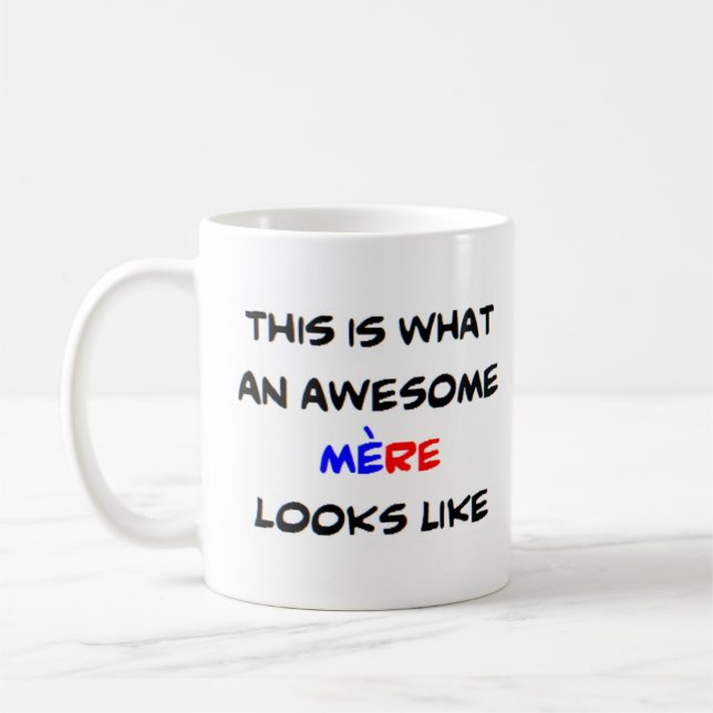 z mere, awesome coffee mug (Left)