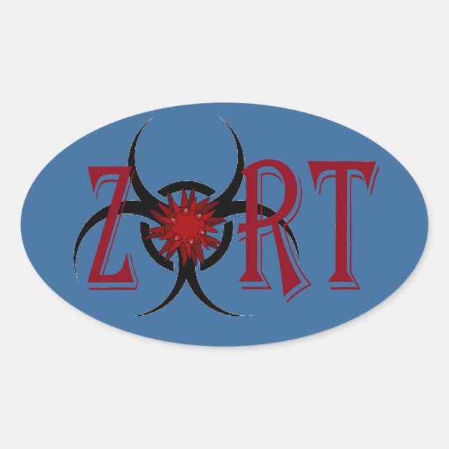 Z.O.R.T. Oval Sticker (Front)