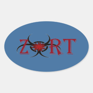 Z.O.R.T. Oval Sticker