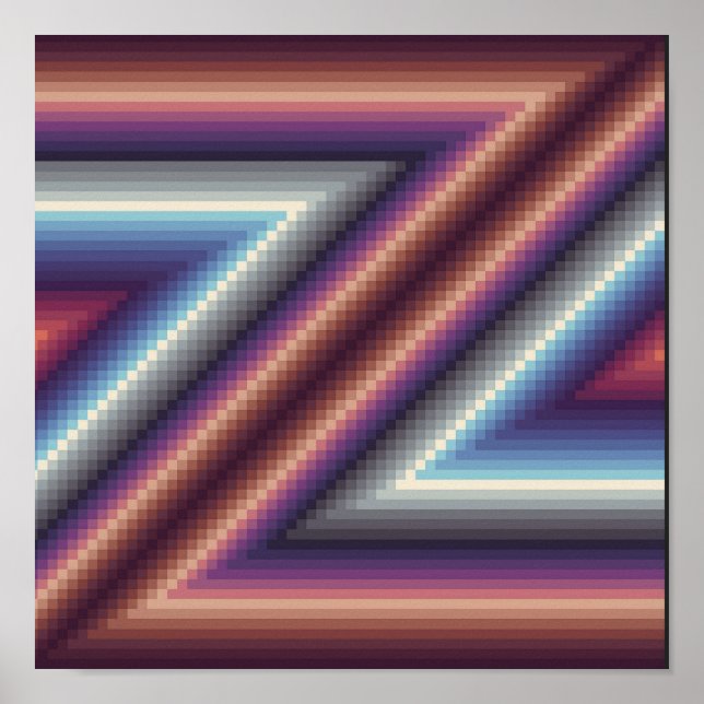Z pattern poster (Front)