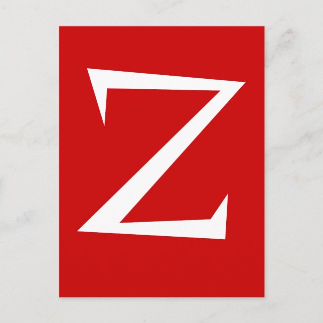 Z POSTCARD (Front)