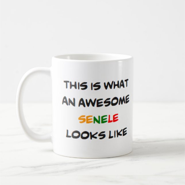 z senele, awesome coffee mug (Left)