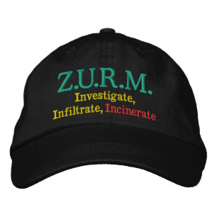 Z.U.R.M. EMBROIDERED HAT