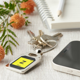 Z - Zeus God Chemistry Periodic Table Symbol Key Ring