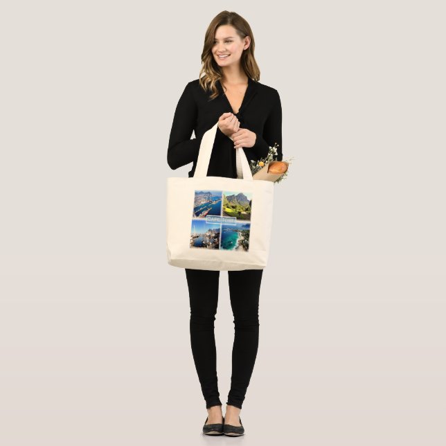ZA Cape Town - Port of Cape Town - Clifton - Large Tote Bag (Front (Model))