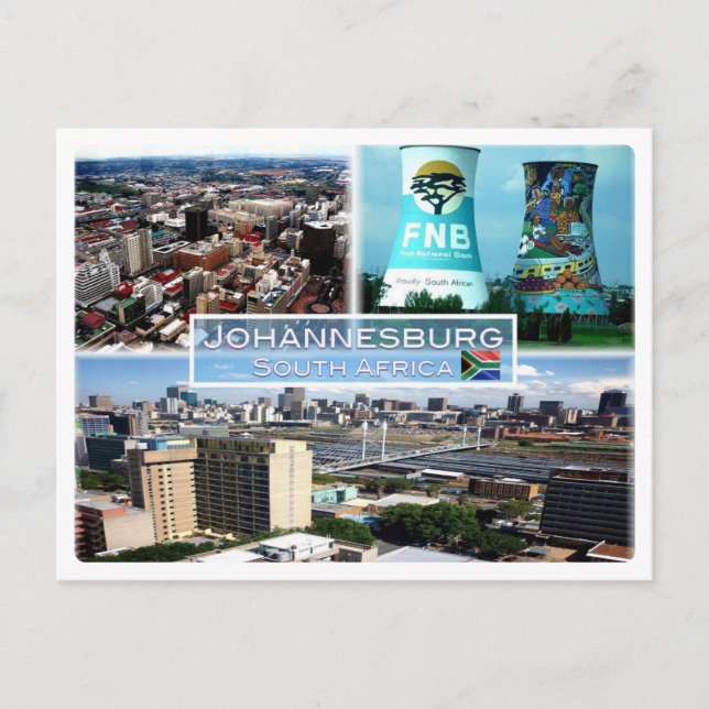 ZA Johannesburg - Central Business District - Postcard (Front)
