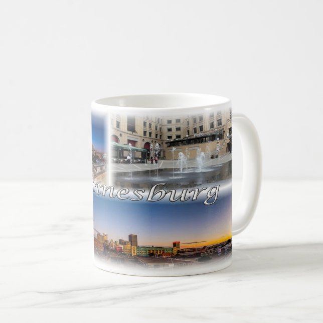 ZA South Africa - Johannesburg - Coffee Mug (Front Right)