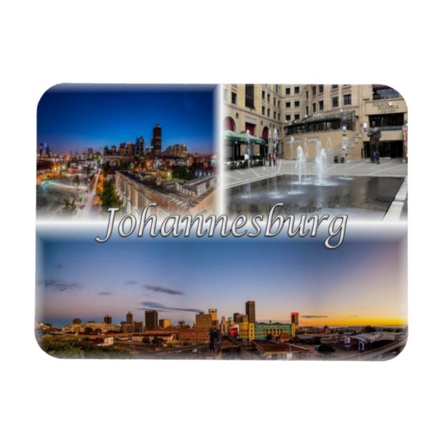 ZA South Africa - Johannesburg Joburg - Magnet (Horizontal)