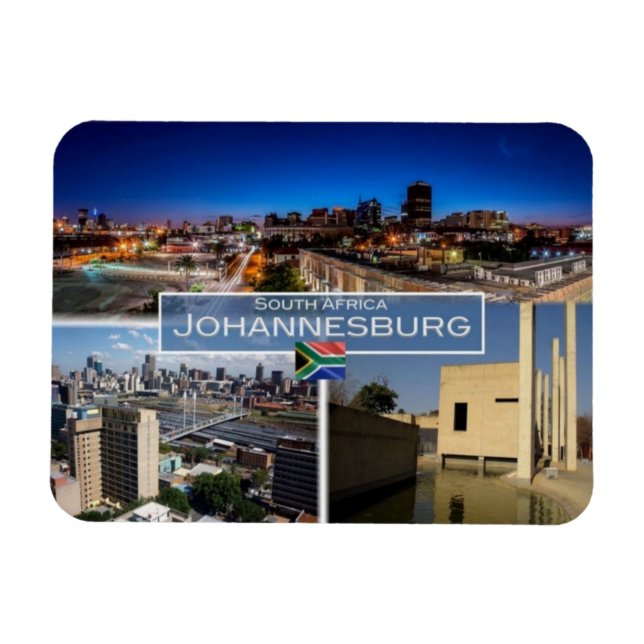 ZA South Africa - Johannesburg Joburg - Magnet (Horizontal)