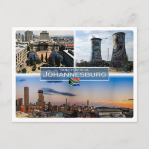 ZA South Africa -Johannesburg Joburg  - Postcard