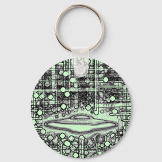 Zaade 12 Flying Saucer Key Ring