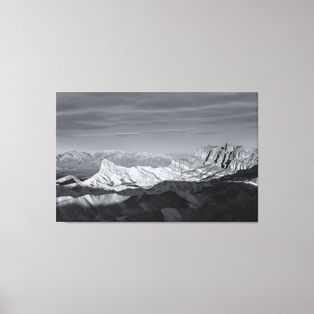 Zabriskie Point Canvas Print (Front)