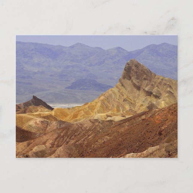 Zabriskie Point Death Valley Deserts Postcard (Front)