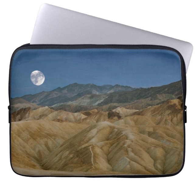 Zabriskie Point | Death Valley National Park Laptop Sleeve (Front)