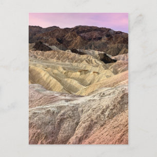 Zabriskie Point Death Valley National Park Postcard