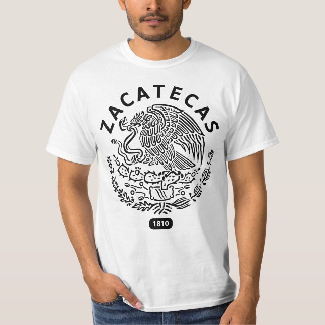 ZACATECAS MEXICO 1810 T-Shirt (Front)
