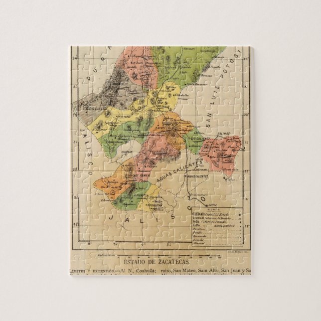 Zacatecas, Mexico Jigsaw Puzzle (Vertical)