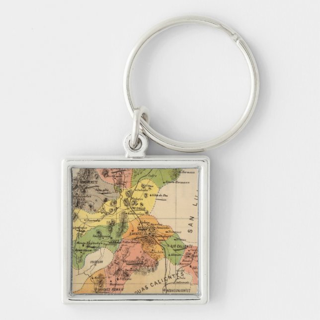 Zacatecas, Mexico Key Ring (Front)