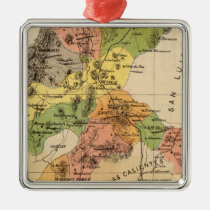 Zacatecas, Mexico Metal Tree Decoration