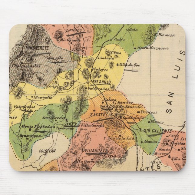 Zacatecas, Mexico Mouse Mat (Front)