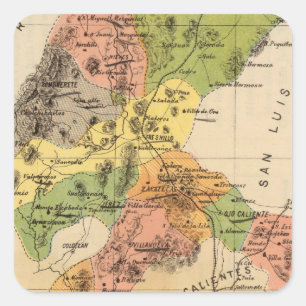 Zacatecas, Mexico Square Sticker