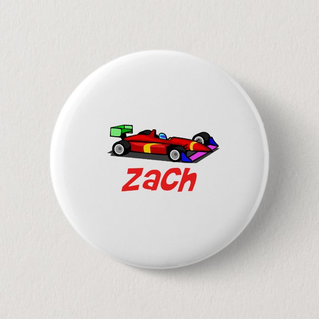 Zach 6 Cm Round Badge (Front)