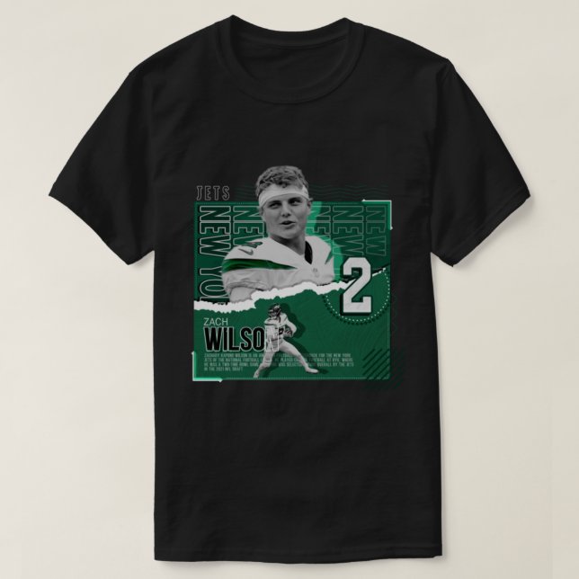 Zach Wilson New 2   T-Shirt (Design Front)