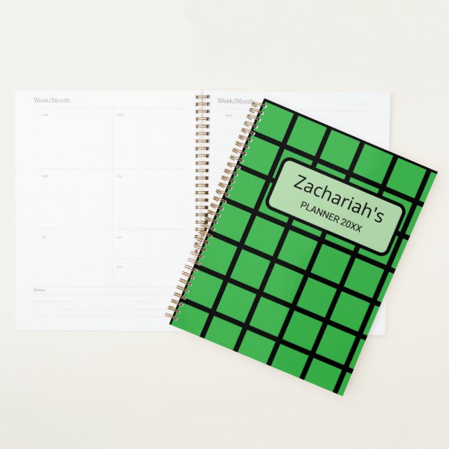 Zachariah customisable planner (Display)