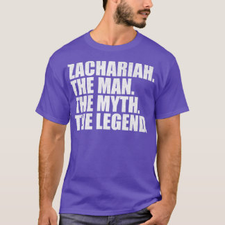ZachariahZachariah Name Zachariah given name T-Shirt
