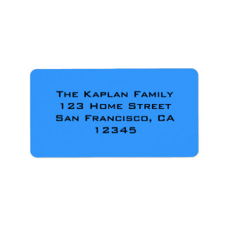 Zachary Blue Black Envelope Seal