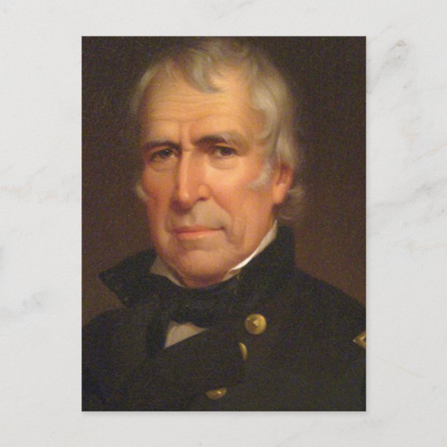 Zachary Taylor 12 Postcard (Front)