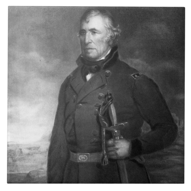 Zachary Taylor, 12th President of the United State Tile (Front)
