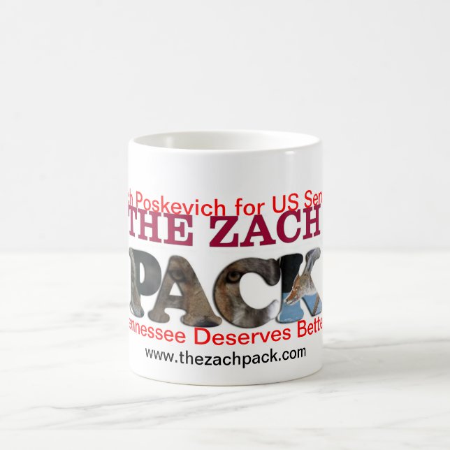 ZachPack 11 Oz Coffee Mug (Center)