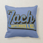 zach's bar mitzvah cushion<br><div class="desc">zach's bar mitzvah</div>