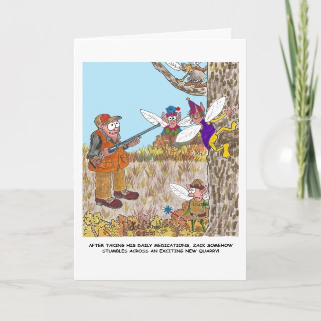 ZACK AND THE FAIRIES card (Front)